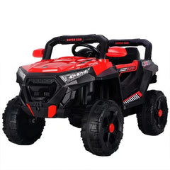 Mașină Electrică KIDOO pentru Copii 4x4 cu Telecomandă 2.4G, 12V, 2 Motoare 380, Faruri LED, Centură de Siguranță, Suspensie, MP3