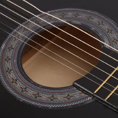 Chitară Acustică 38" Negru