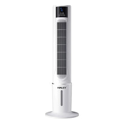 Răcitor de Aer Tip Turn HALEY HY-6117, 2000W, Rezervor 4,5L, 3 Trepte de Viteză, Oscilație Automată, Telecomandă, Timer, Display LED, Alb