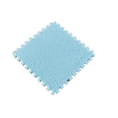 Set 10x Plăci de Mochetă Pufoasă AT PERFORMANCE®, Tip Puzzle, Spumă 30×30 cm