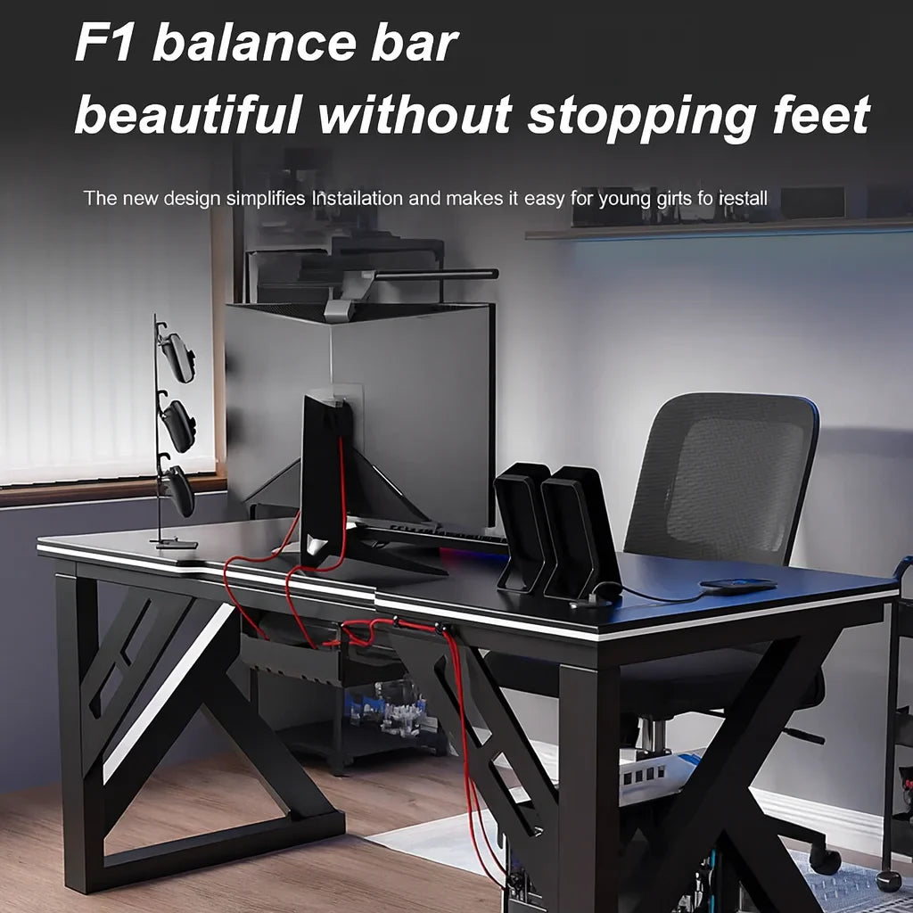 Masa de Gaming AT Performance pentru Calculator – Stil Modern și Stabil