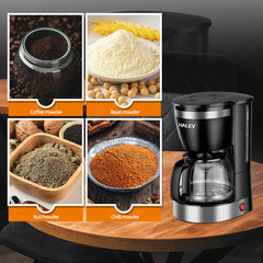 Aparat de Cafea HALEY HY-2808 – 800W, 1.25L, 12 Căni, Sistem de Siguranță, Operare Ușoară