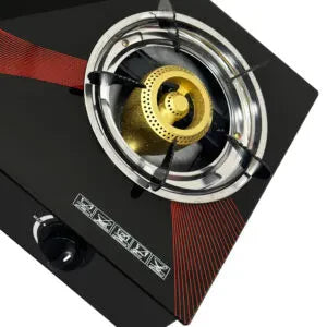 Aragaz cu două ochiuri Haley HY-1517 – Flacără puternică și consum redus de gaz