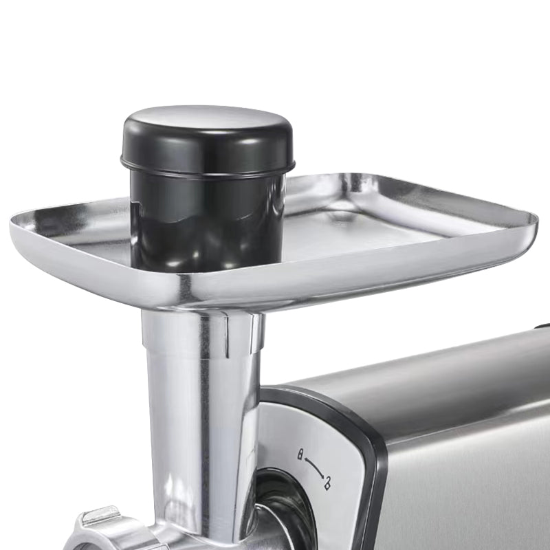 Mașină de Tocat Carne HALEY 2600W, Cutter cu Torsiune Mare, Oțel Inoxidabil, Port Mare de Alimentare, Ușor de Curățat