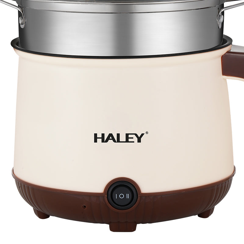 Multicooker Electric Portabil 2.2L, 600W – Gătit Rapid, Menținere la Cald, Oală Antiaderentă, Protecție Supraincălzire