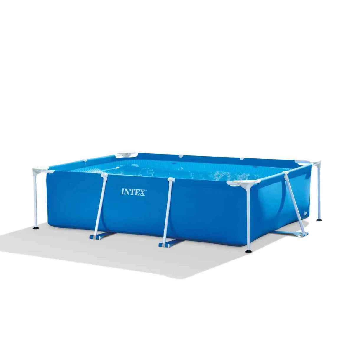 Piscină cu Cadru Metalic Intex Pro Max, Dreptunghiulară, 220 x 150 x 60 cm, 1.662 L, Albastru