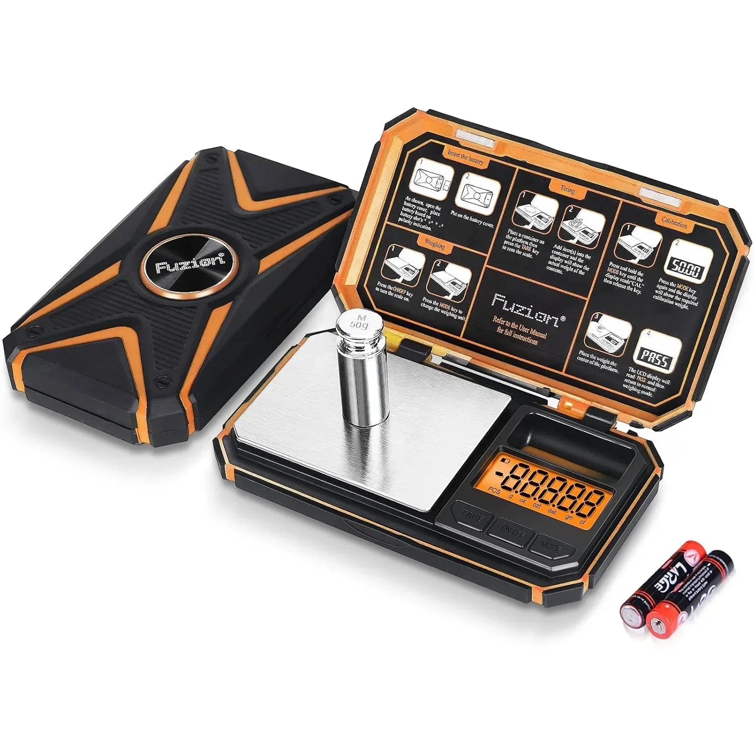 Cantar digital de precizie, Fuzion TU-X, 200g / 0.01g, 6 unitati, de bijuterii