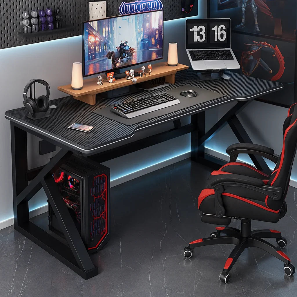 Masa de Gaming AT Performance pentru Calculator – Stil Modern și Stabil