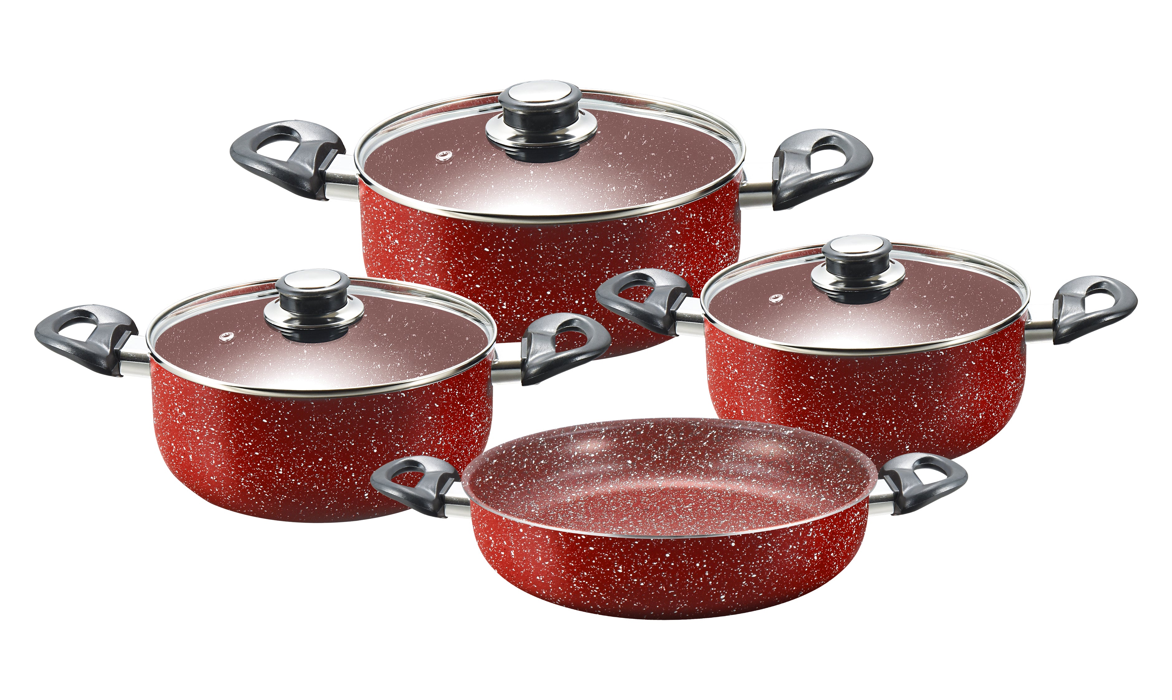 SET OALE antiaderent 7 piese GRANIT