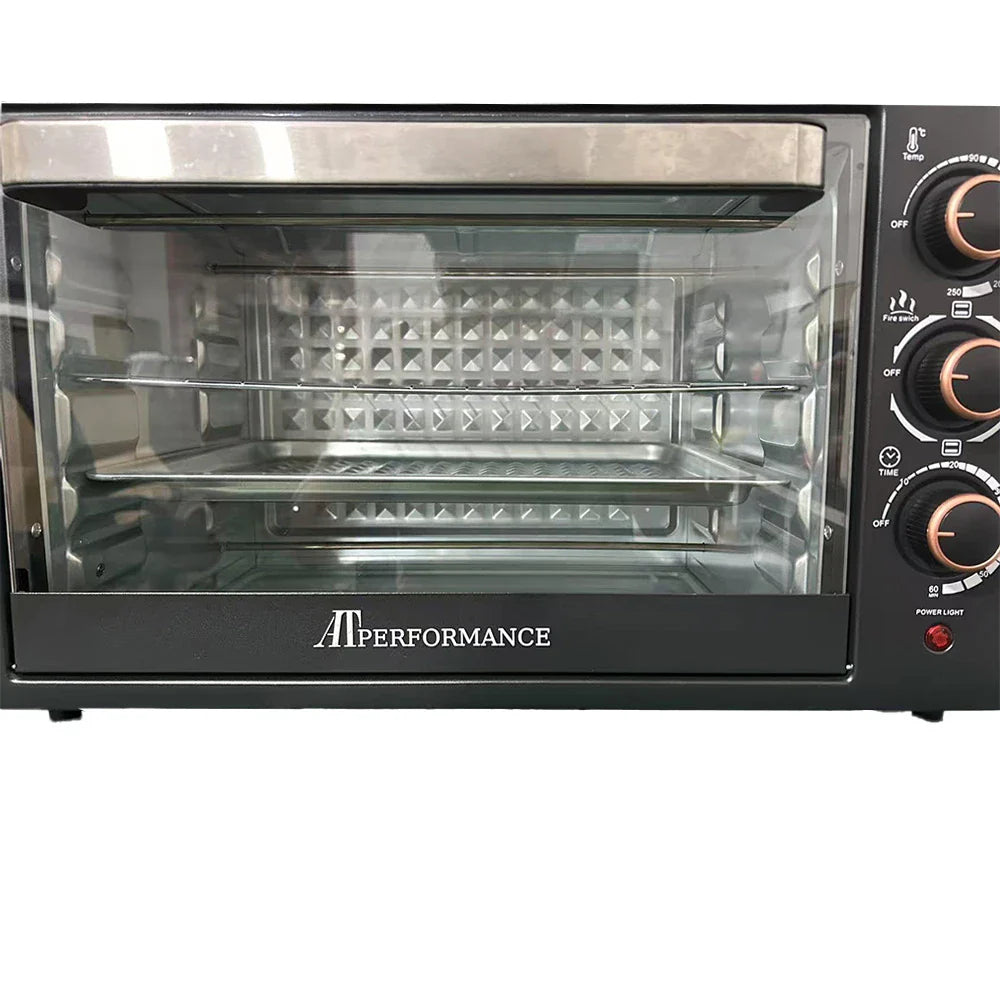 Cuptor Electric AT Performance AT-048T, 48L, 2500W, Timer 60 min, Grill, Control Temperatură