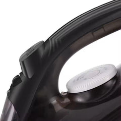 Fier de Călcat Electric de Mână, HALEY, 1400W, sub Presiune, cu Abur, Negru