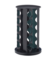 Set 20 de recipiente AT PERFORMANCE®, pentru condimente cu suport rotativ, inox, 33,5 x 23 x 23 cm.