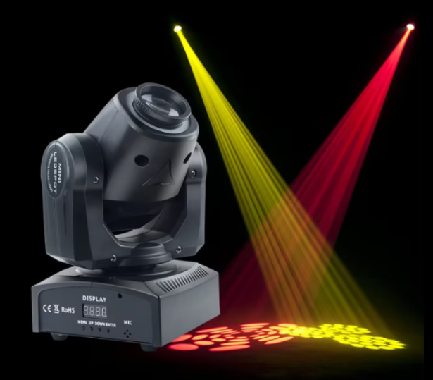 Proiector Jocuri de Lumini AT PERFORMANCE® 30W – DMX, Gobo, Culori, LED