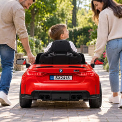 Mașinuță Electrică BMW pentru Copii KIDOO®, 12V, Telecomandă Parentală, MP3, USB, Bluetooth, Lumini, Sarcină Max. 30 kg, 3–8 Ani