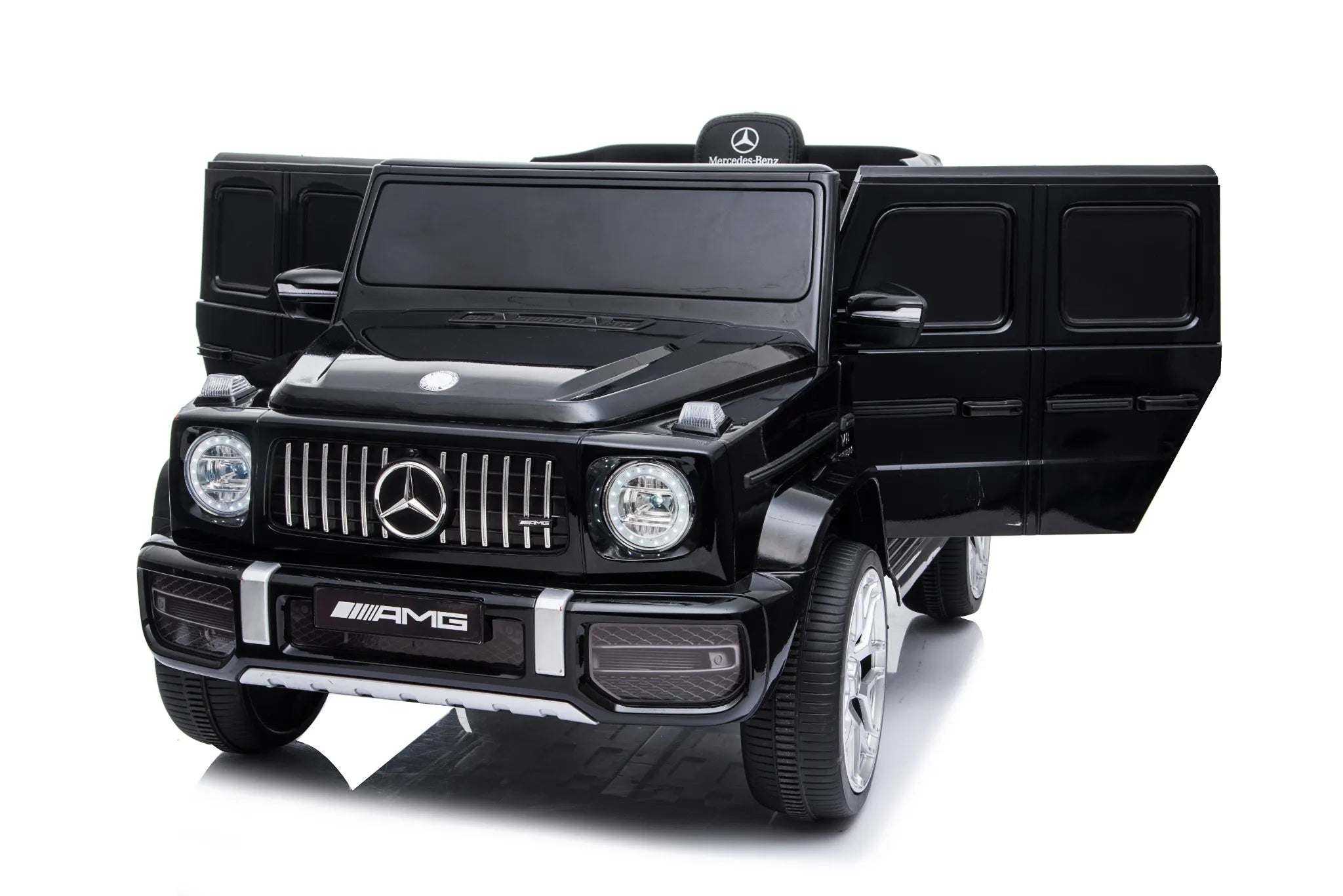 Mercedes-Benz AMG G63 – Mașinuță electrică oficial licențiată pentru copii (12V, 2 motoare de 30W)