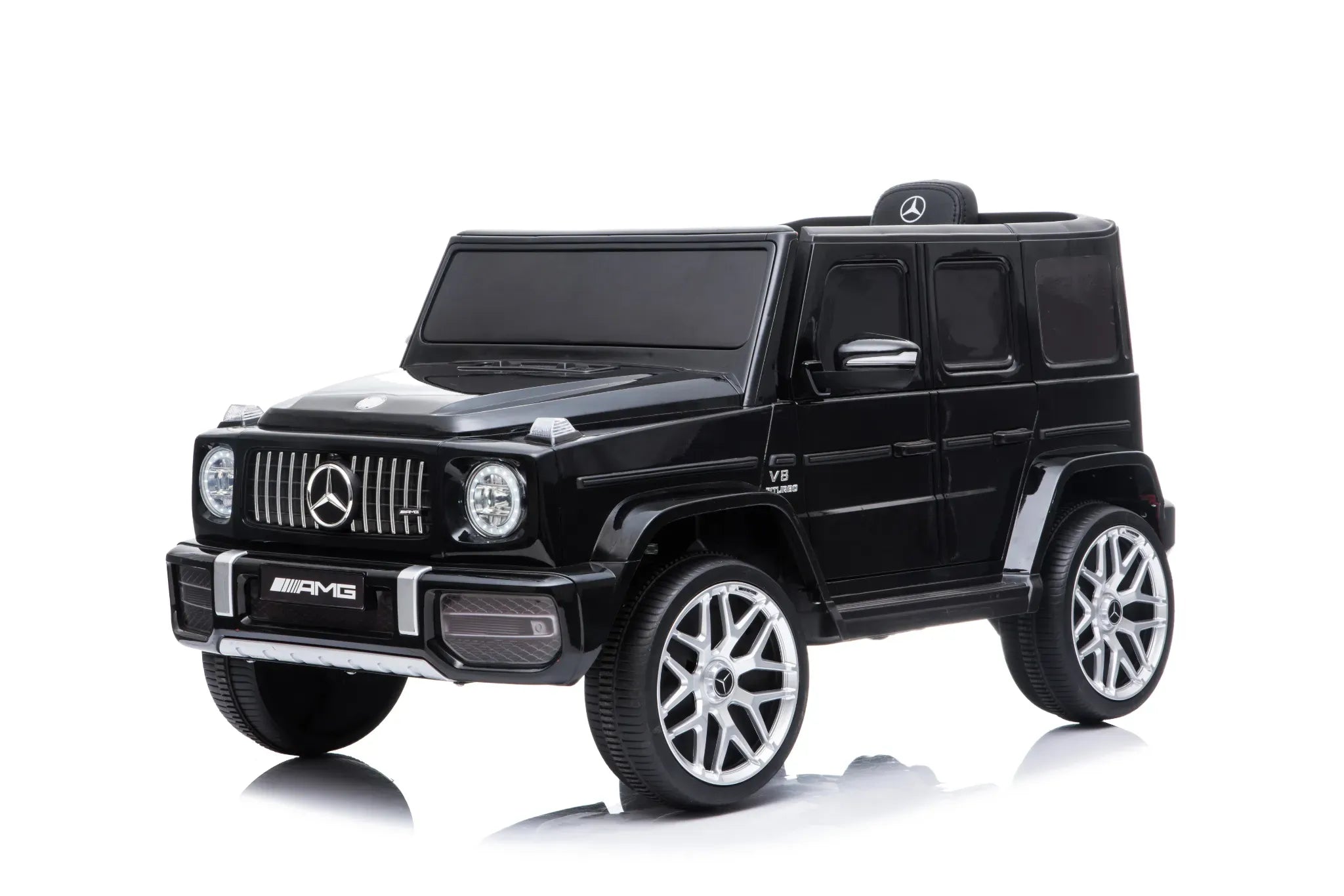 Mercedes-Benz AMG G63 – Mașinuță electrică oficial licențiată pentru copii (12V, 2 motoare de 30W)