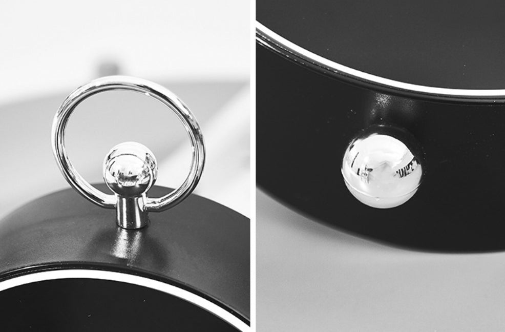 Ceas Digital AT PERFORMANCE®, de Masa sau Perete, cu Alarma, Snooze, Lumina LED, Mod Noapte, Control vocal, USB - Roz.