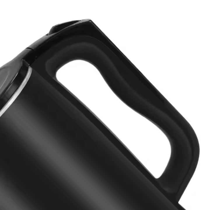 Fierbător Electric HALEY, Portabil din Inox de 3L, 1800W, încălzire Rapidă cu Oprire Automată, Negru