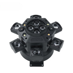 Proiector Moving Head Profesional 6 Brațe 120W RGBW 4-în-1 DMX512 cu Telecomandă