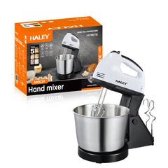 Mixer HALEY HY-1672 – Compact, Eficient, cu Bol și Accesorii Incluse