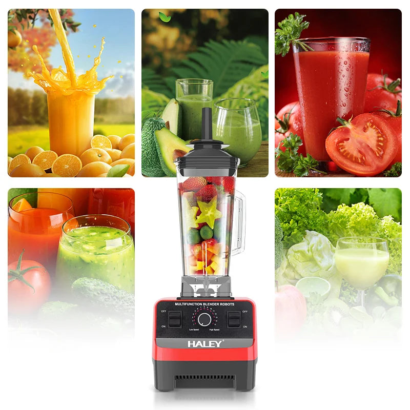 Mixer Multifuncțional HALEY HY-2715, 5500W, 2.5L, 2 Viteze, Funcție Pulse, Curățare Automată, 2 în 1