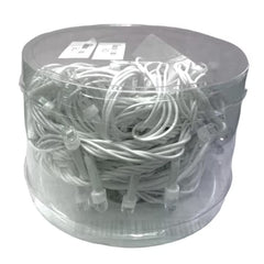 Instalatie Craciun Liniara Diamant, AT PERFORMANCE®, Interior, 8 jocuri de lumini, 9 m, 100 Led-uri, fir alb, Multicolor.