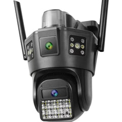 Cameră Supraveghere cu 2 Camere AT PERFORMANCE® – 5K, 9MP, PTZ 4G, Viziune Nocturnă, Alarmă, Audio, IP66