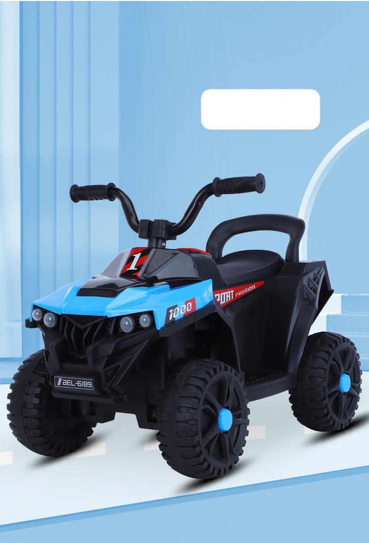 "ATV Electric pentru Copii 6V – Aventură și Distracție în Siguranță!" 🚀🏁 Albastru