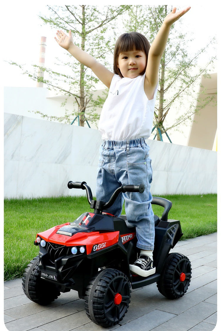 „ATV Electric pentru Copii 6V – Aventură și Distracție în Siguranță!” 🚀🏁 Rosu