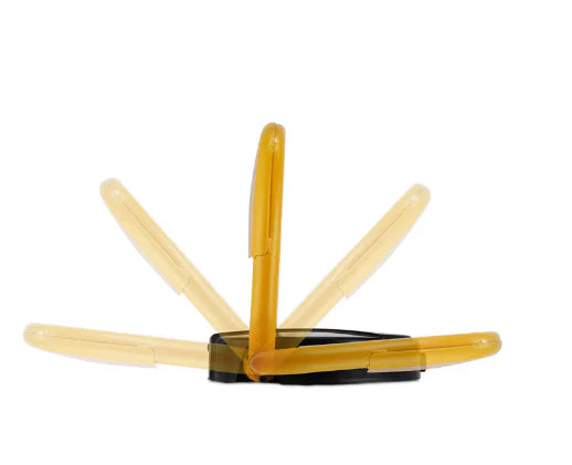 Blocator Loc Parcare Automat, At Performance, de la distanta, Suporta 2 Tone, 2 Telecomenzi, 2 chei, Negru/Galben