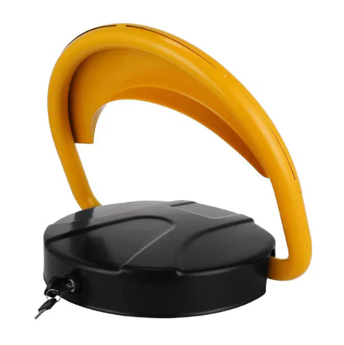 Blocator Loc Parcare Automat, At Performance, de la distanta, Suporta 2 Tone, 2 Telecomenzi, 2 chei, Negru/Galben