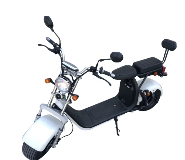 Scuter Electric 2 Persoane, Viteză Limitată 25 km/h – Fără Permis,  Motor 1500W, Baterie 20Ah, Suspensie Hidraulică, COC Inclus