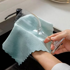 Lavete microfibra, set 5 bucati, AT PERFORMANCE®, 25x25cm, Multicolor