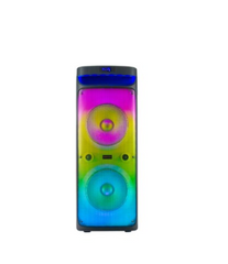 Boxa portabila bluetooth kolov F-2102, USB, Radio FM, microfon, joc de lumin RGB
