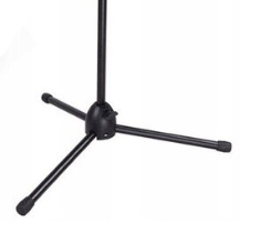 Suport microfon Massa, 200 cm, 2 manere, Negru, AT PERFORMANCE