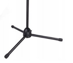 Suport microfon Massa, 200 cm, 2 manere, Negru, AT PERFORMANCE