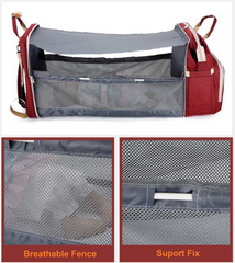 Rucsac 3-in-1 pentru bebelusi,Rosu