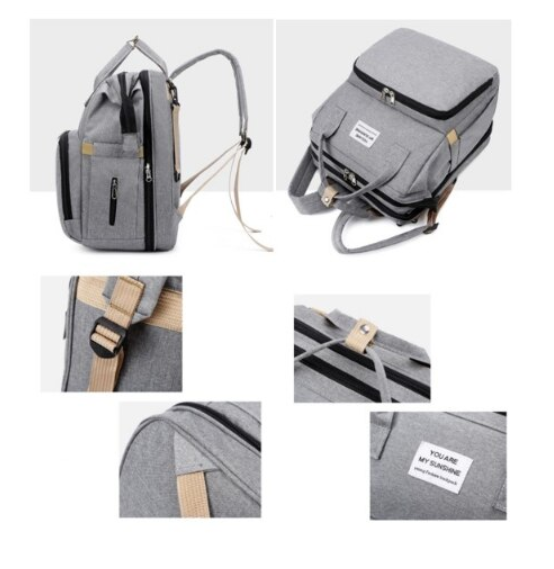 Rucsac 3-in-1 pentru bebelusi Gri