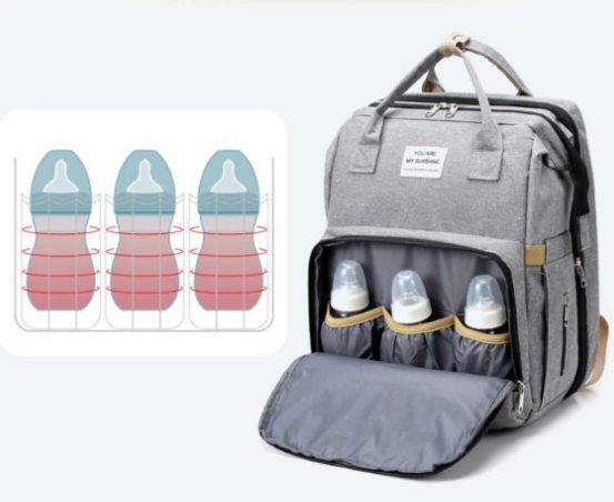 Rucsac 3-in-1 pentru bebelusi Gri