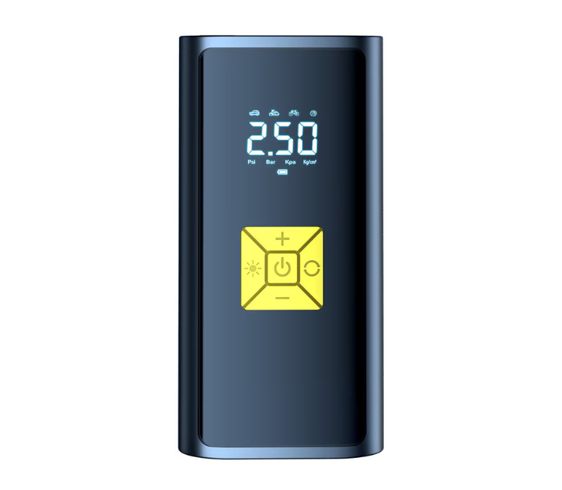 Pompa de aer inteligenta, AT PERFORMANCE®, 150PSI, portabila, pentru masina, compresor automat pentru pneuri, pentru motocicleta, negru