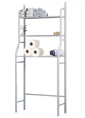 Raft depozitare peste masina de spalat, 3 polite, etajera baie