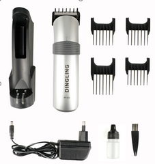 Masina de tuns RF-609 fara fir, reincarcabila, Accesorii incluse, Argintiu/negru