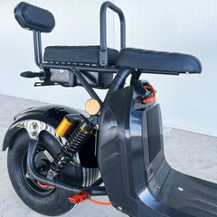 Scuter Electric 2 Persoane, Viteză Limitată 25 km/h – Fără Permis, Motor 1500W, Baterie 20Ah, Suspensie Hidraulică, COC Inclus