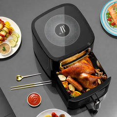 Friteuză cu Aer Cald AT Performance AT-M60, 10L, 2800W, Control Digital