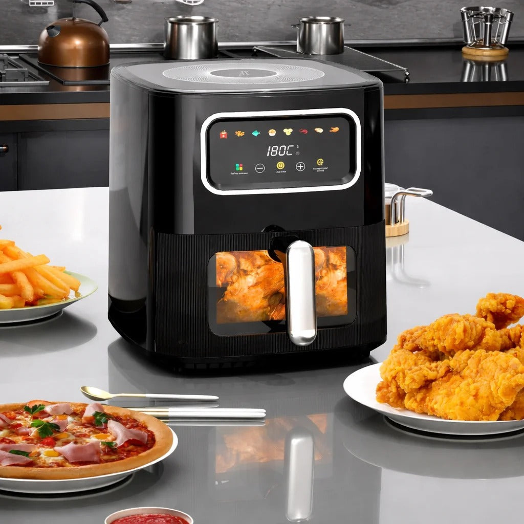 Friteuză cu Aer Cald AT Performance AT-M60, 10L, 2800W, Control Digital