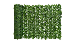 Gard viu decorativ frunze artificiale AT PERFORMANCE®, 3m x 1m lungime, verde