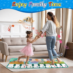 Covoraș Muzical Educativ pentru Copii – Pian Interactiv cu Sunete și Lumini