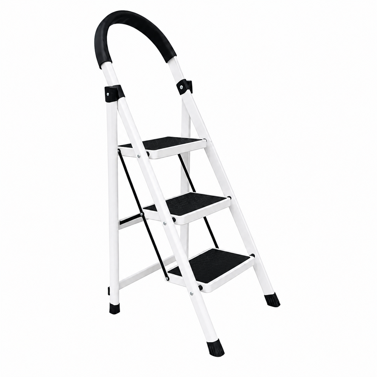 Scara Pliabila cu 3/4/5/6 Trepte Late, At Performance, Metalica, Maxim 150 Kg, Picioare Antialunecare