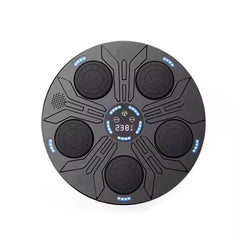 Box Muzical Electronic AT PERFORMANCE®, Conexiune Bluetooth, pentru Copii si Adulti, Antrenamente de Box si Fitness, Manusi Incluse, Incarcare USB, Negru