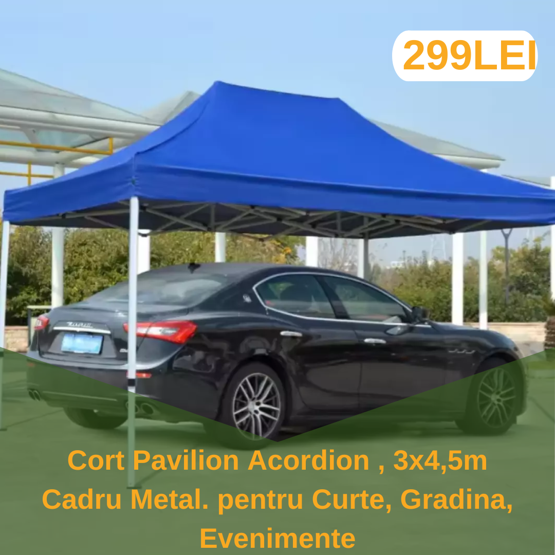 Cort 3x4.5m Curte, Gradina, Evenimente